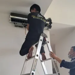 Thi công lắp đặt máy lạnh treo tường mới